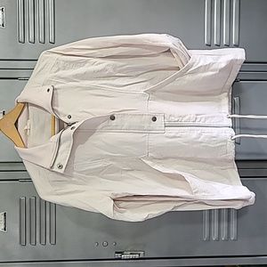 Mystree Cream Light Weight  Bomber Jacket Size Medium